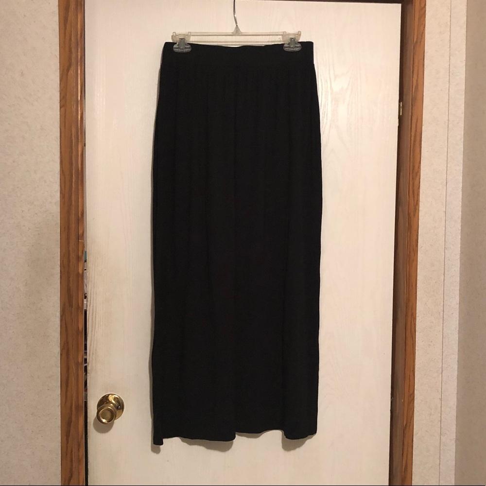 Black Maxi Skirt